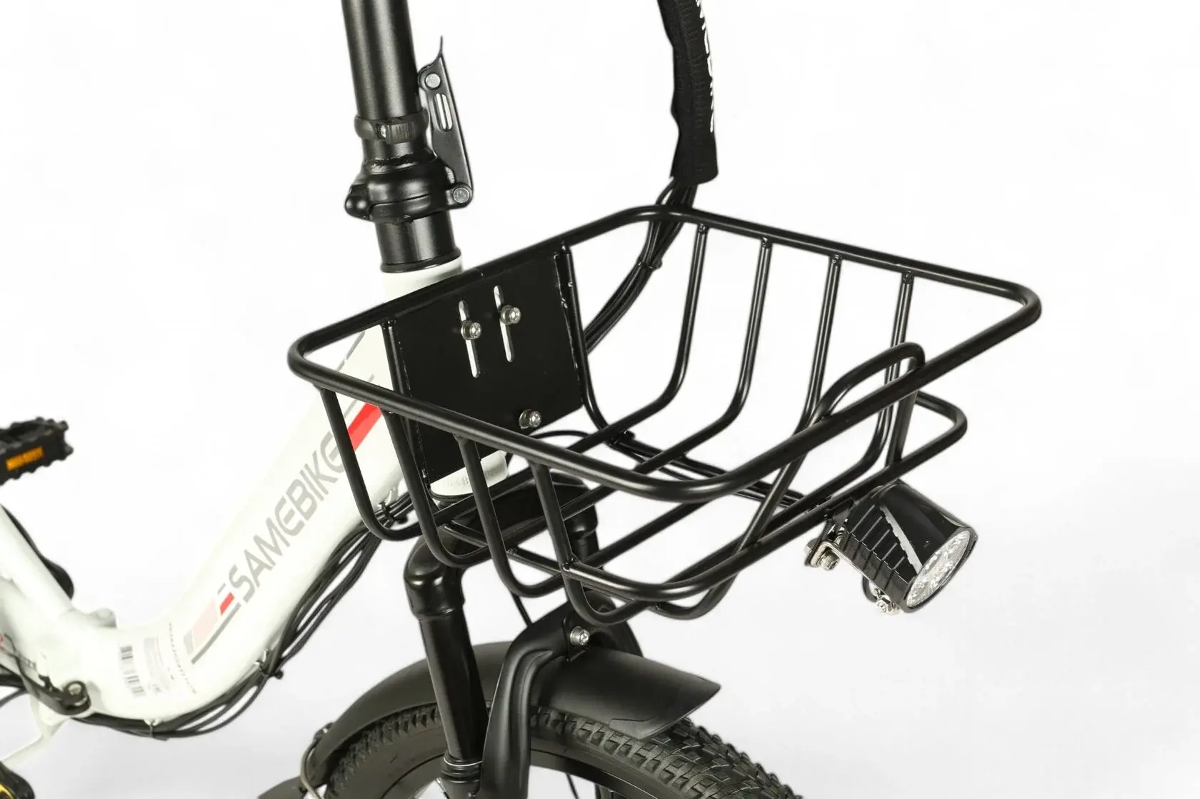 Электровелосипед SameBike City Master белый 1