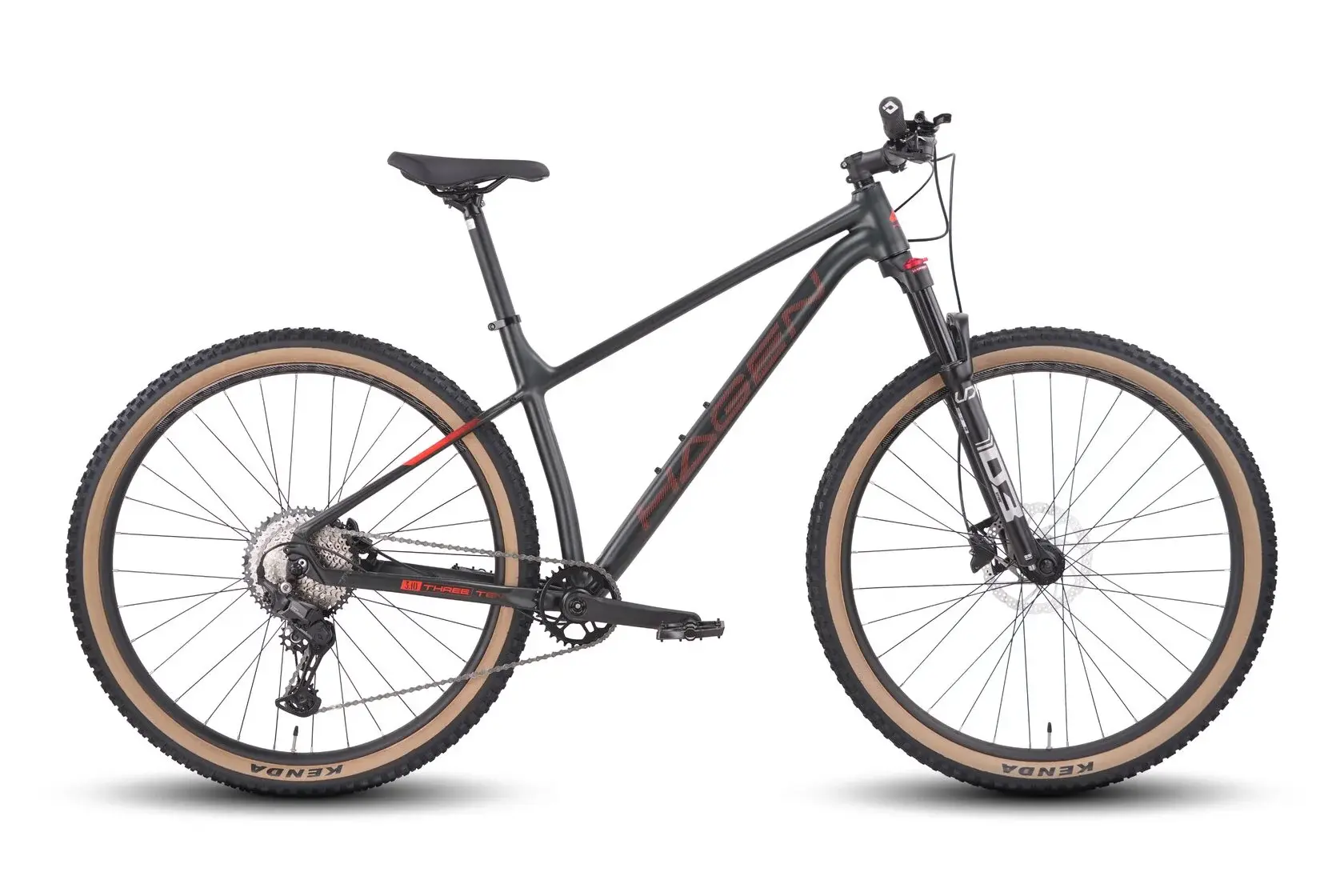 Велосипед Hagen 3.10 L 2025 (черный металлик) 1
