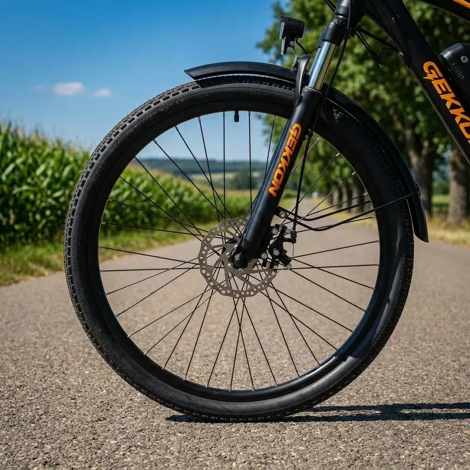 Электровелосипед Gekkon V3 оранжевый 1