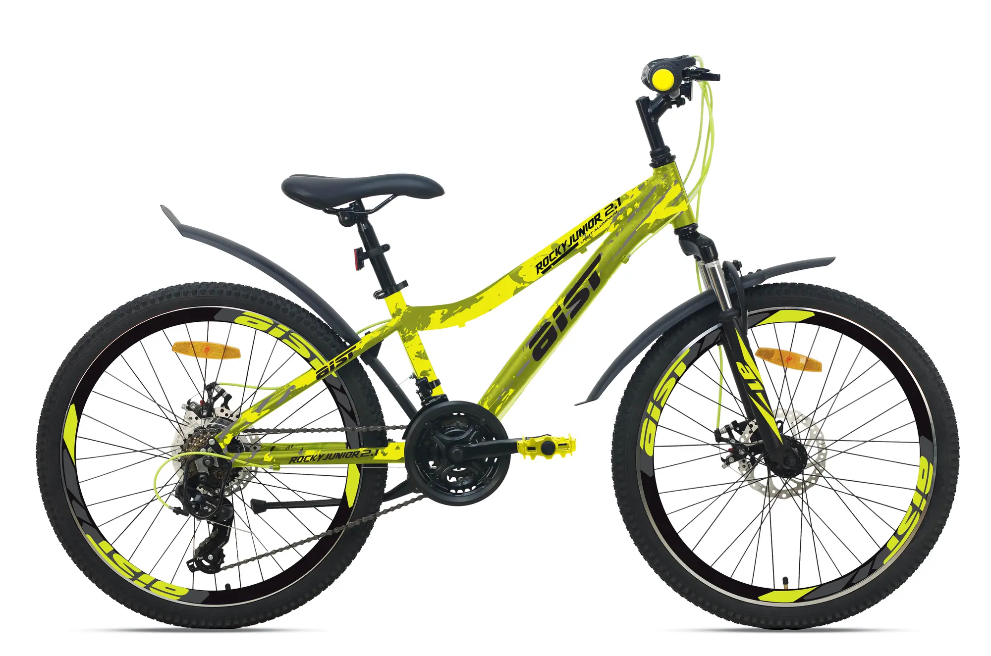 Велосипед Aist Rocky Junior 2.1 желтый 1