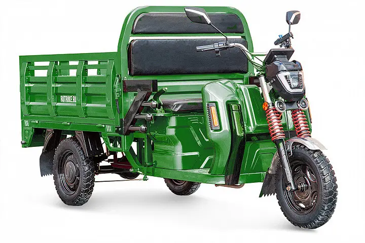 Грузовой электротрицикл Rutrike Антей Pro 1500 60V1200W Зеленый 1