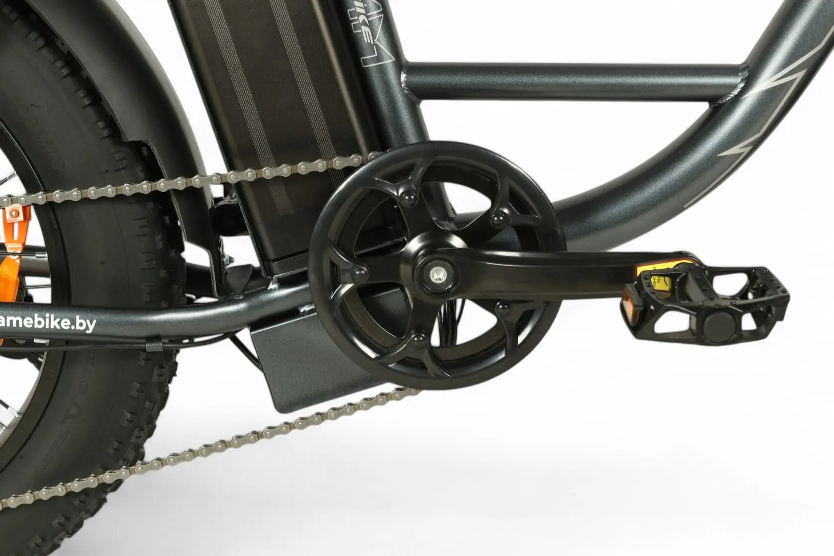 Электровелосипед SameBike FX-500 (серый) 1