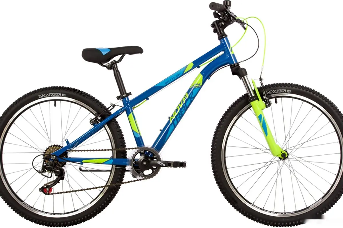 Велосипед Novatrack Battler 24 2023 (синий) 1