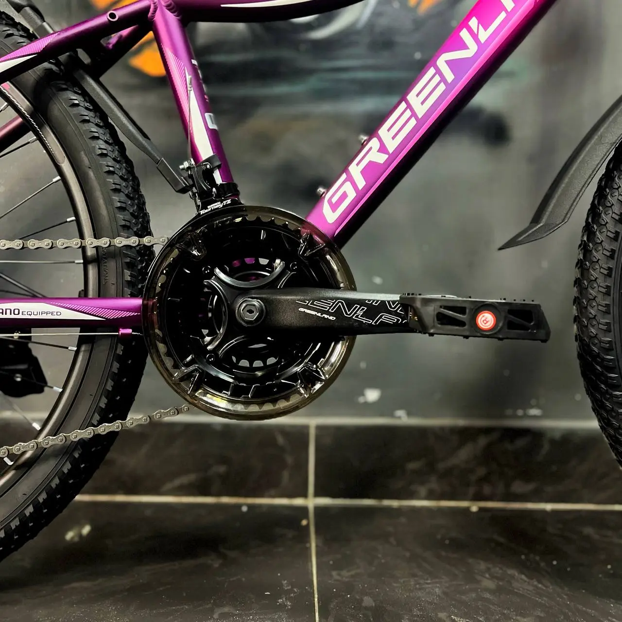 Велосипед Greenland Demetra 24 2.0 фиолетовый 2