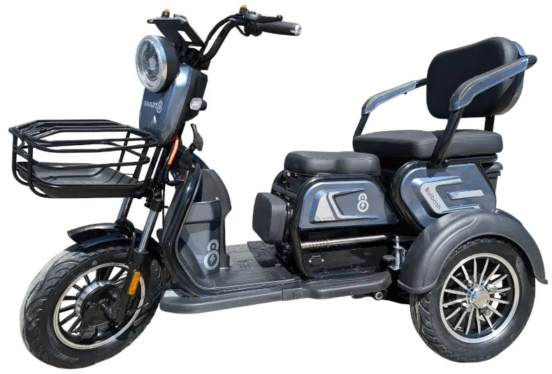 Электротрицикл Smart8 Bulbash S серый 1