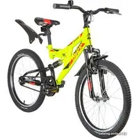 Детский велосипед Novatrack Shark 20 2020 20SS1V.SHARK.GN20 (зеленый) 1