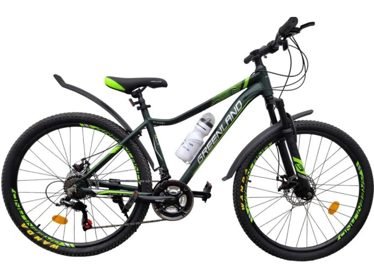 Велосипед Greenland Sunset 26 темно-зеленый 1