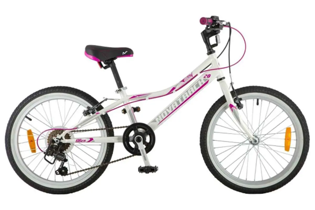 Детский велосипед Novatrack Alice 6.V 2021 20SH6V.ALICE.WT21 (белый) 1