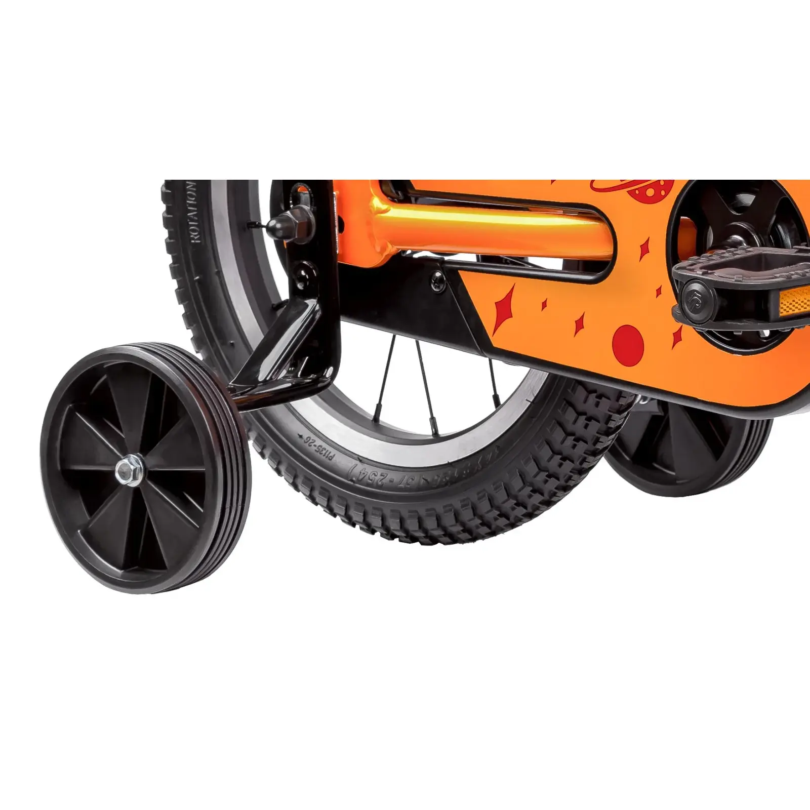 Велосипед SILVERBACK SKID 14 BOY GLOSS ORAGE FLAME/GLOSS RED 2026 1