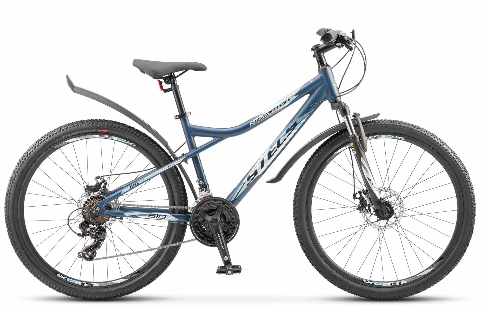 Велосипед Stels Navigator 610 MD 26 V040 Темно-синий 1