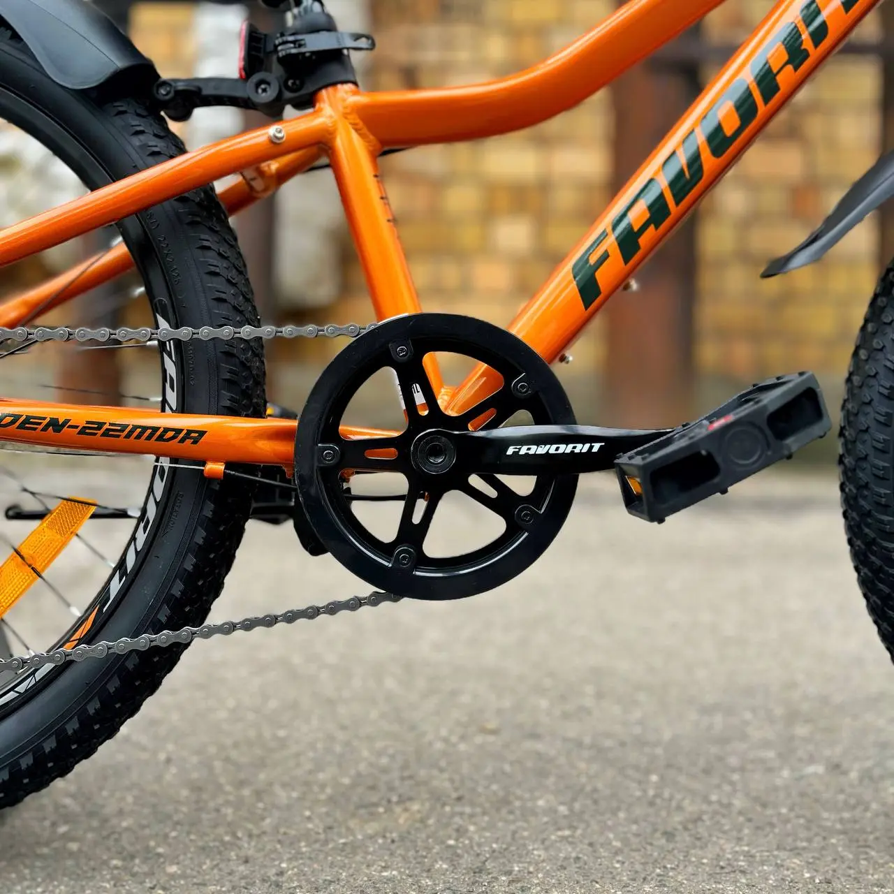 Велосипед Favorit Varden 22 оранжевый 2