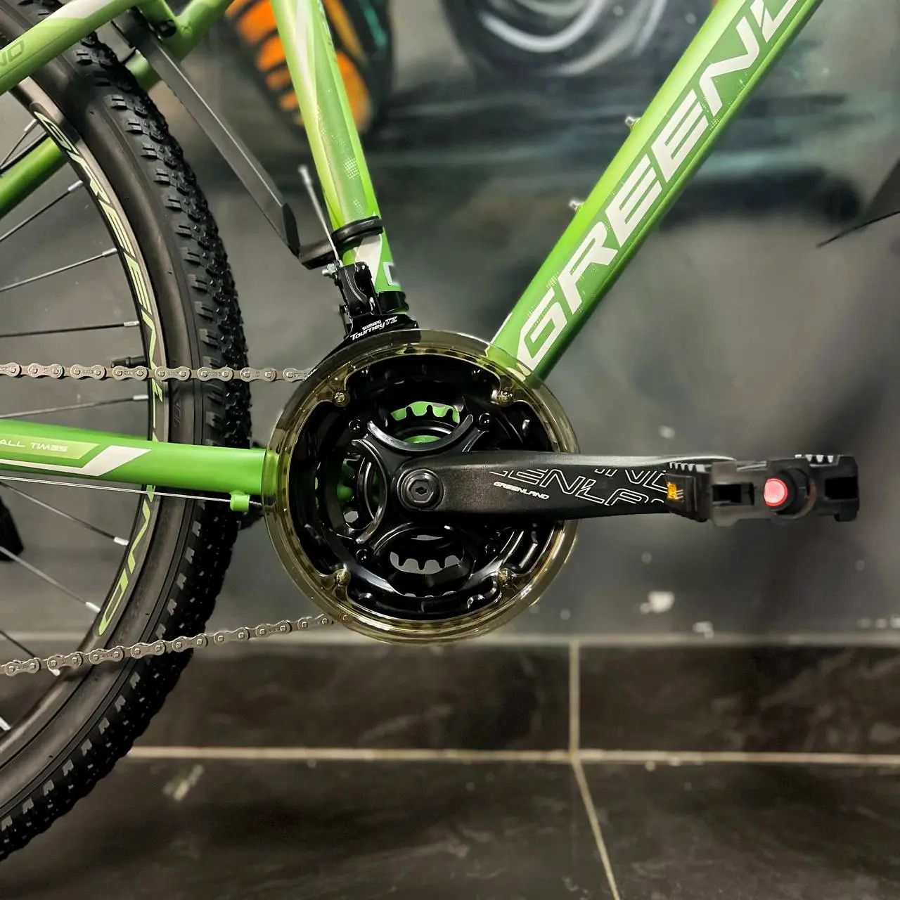 Велосипед Greenland Andromeda 27.5 2.0 зеленый 2