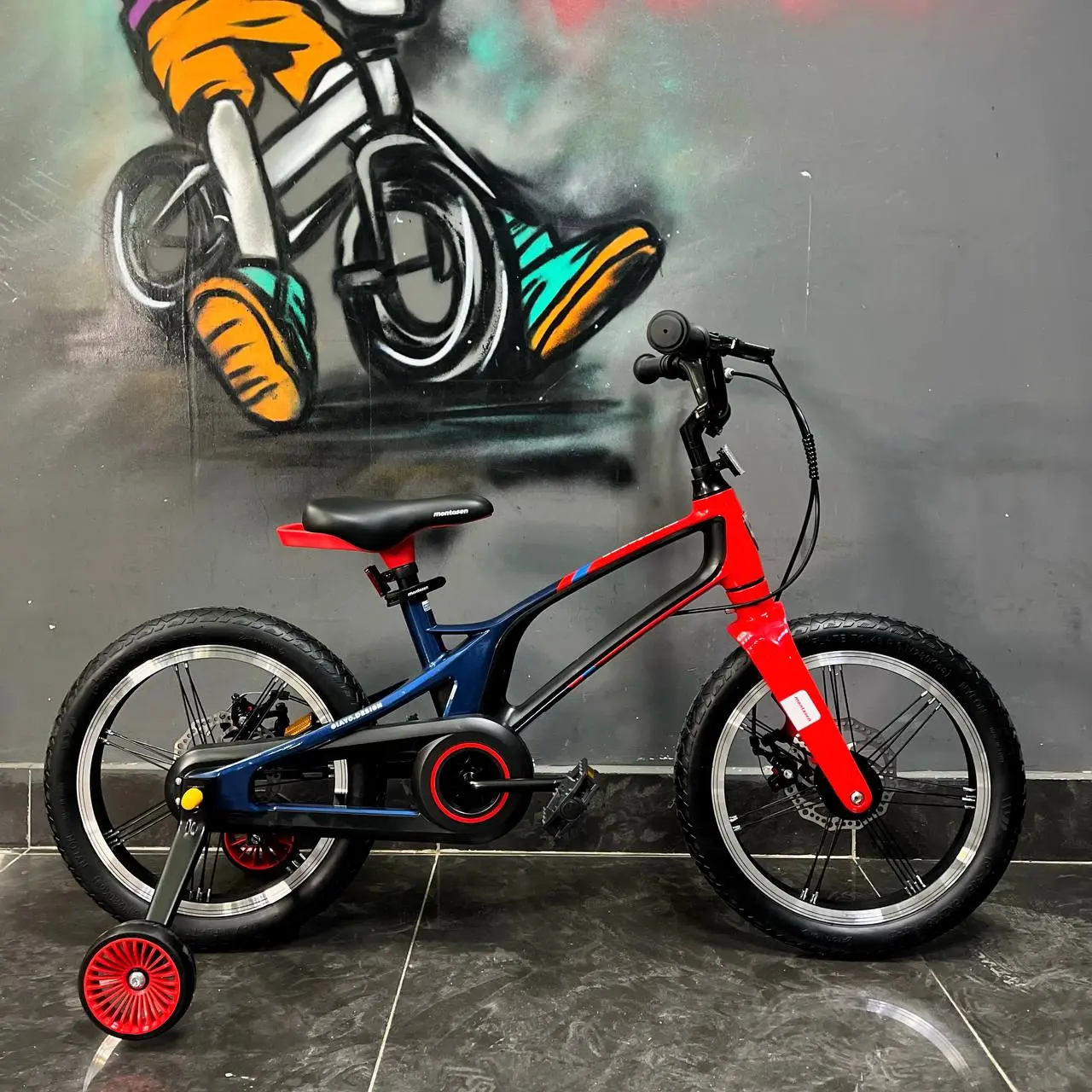 Детский велосипед Montasen MB04 16 красный 2