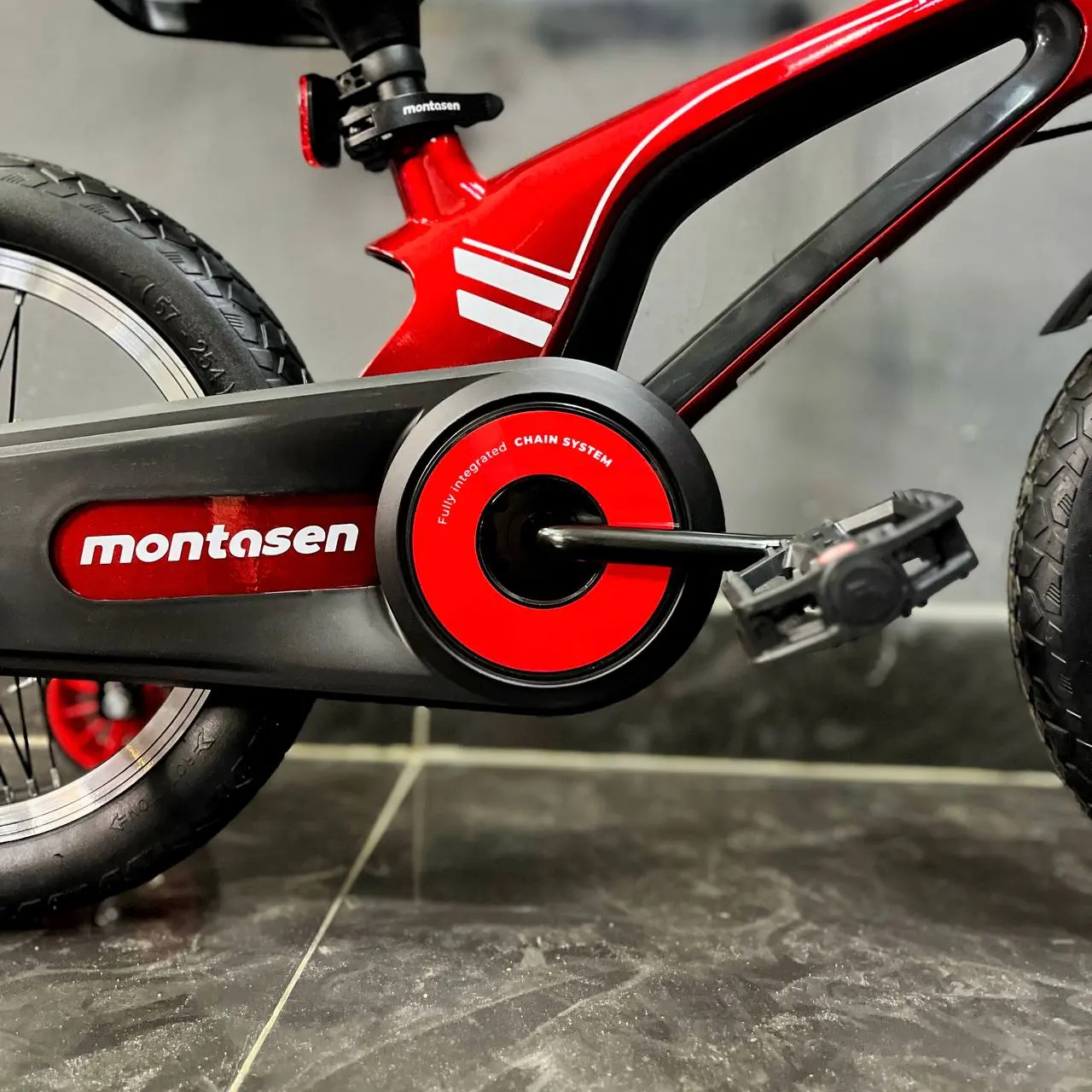 Детский велосипед Montasen M-F800 14 красный 2