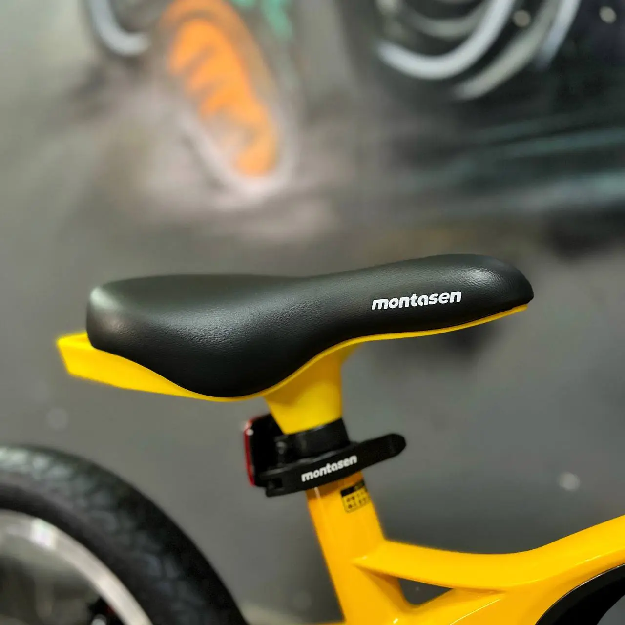 Детский велосипед Montasen MB04 16 желтый 3