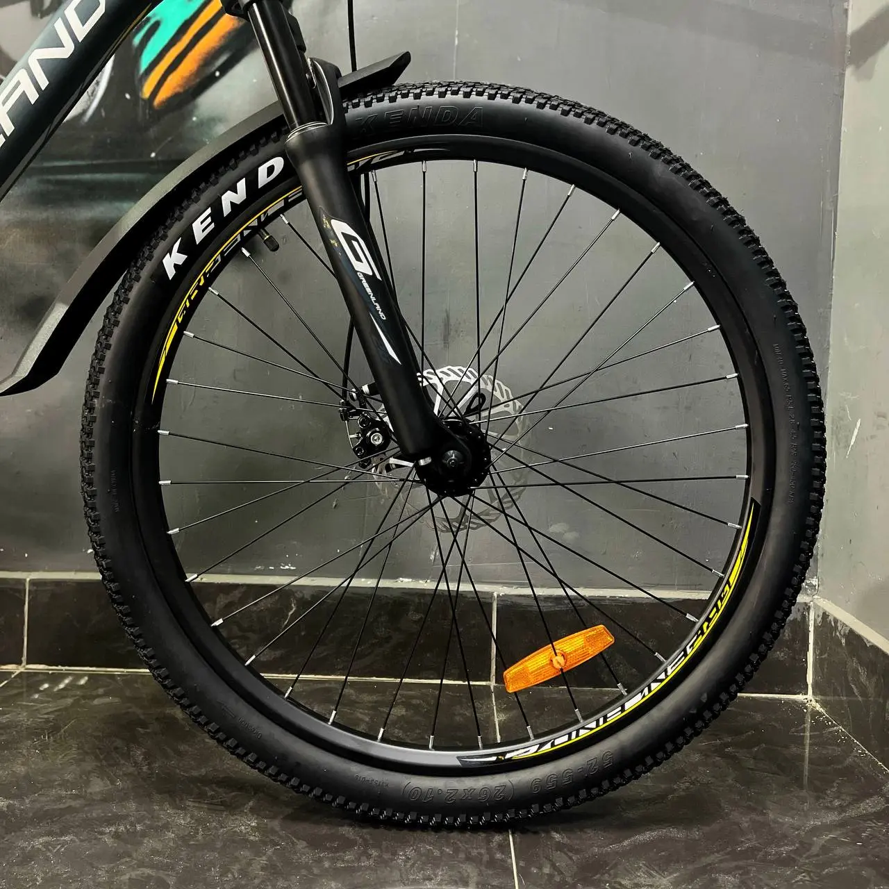 Велосипед Greenland OCEAN 2.0 26 Синий-оранжевый 2