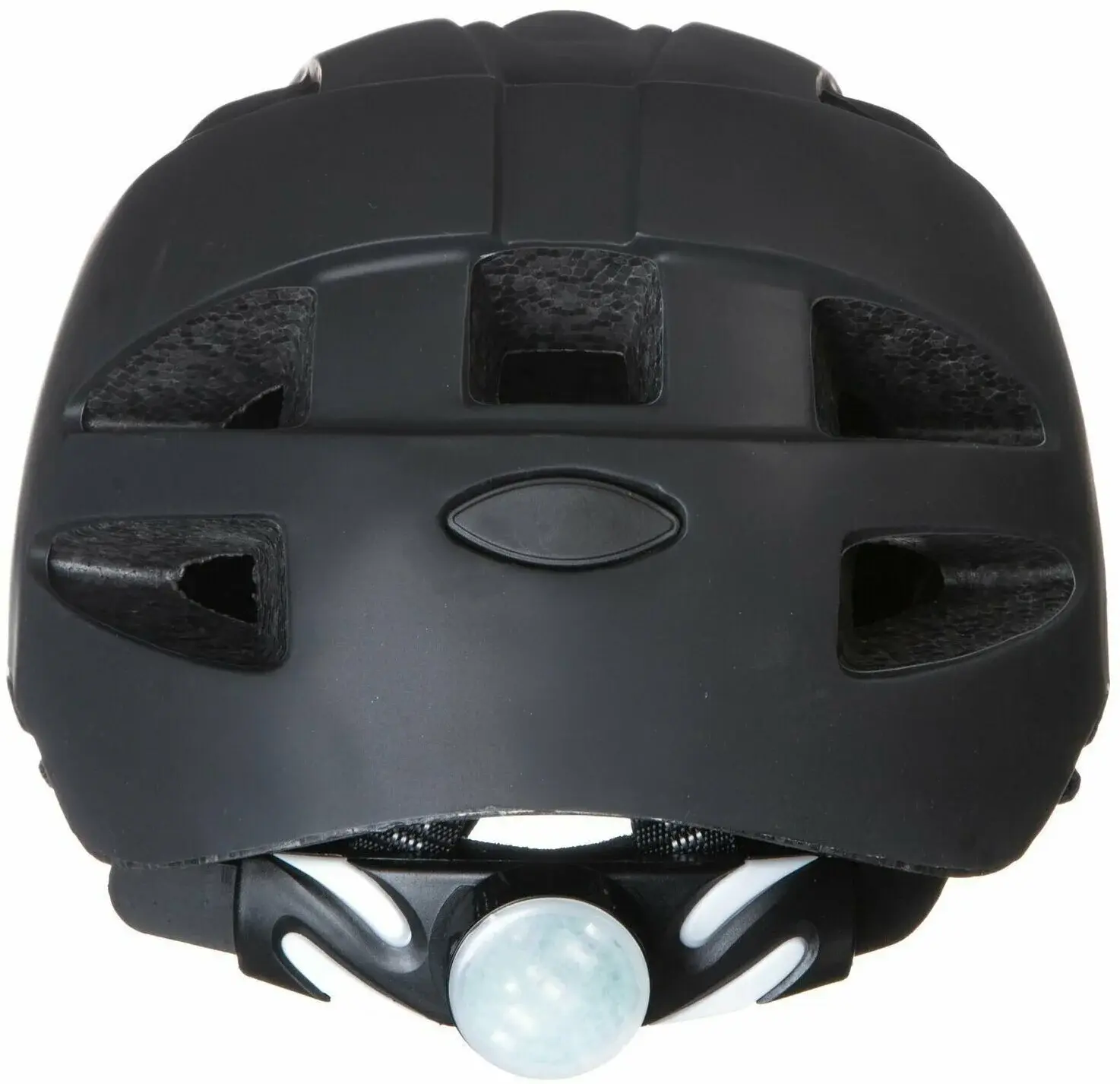 Шлем STG MA-2-B M(52-56)cм черный с фикс застежкой C фонариком в застёжке 1