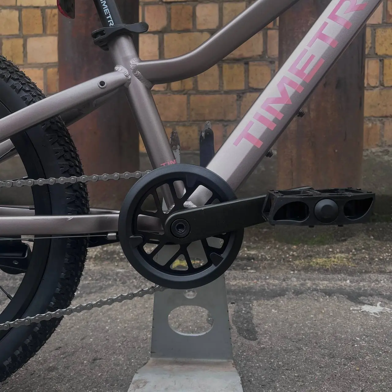 Детский велосипед Timetry TT414 20 бронзовый 2
