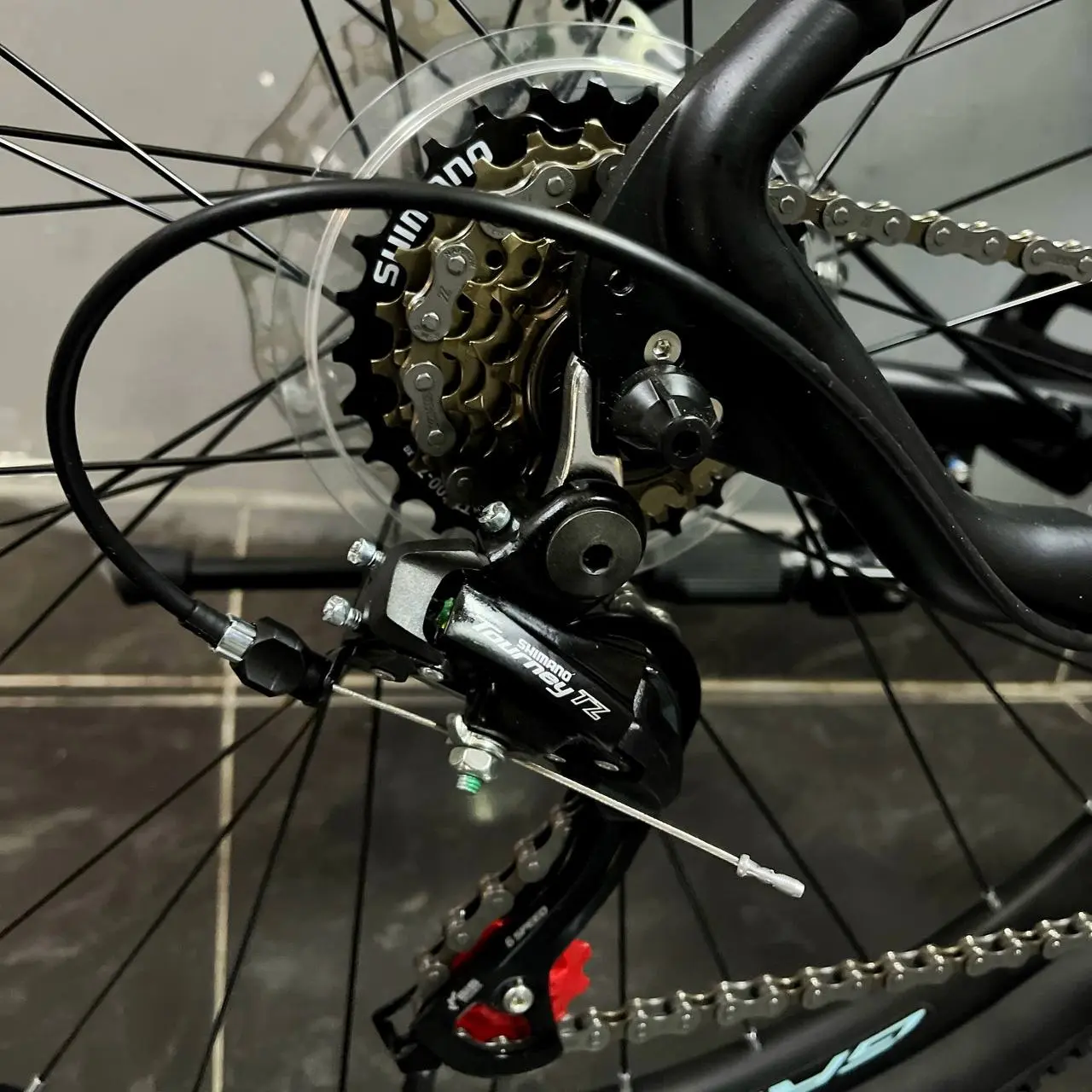 Велосипед Greenland Demetra 27.5 Pro черный-синий 1