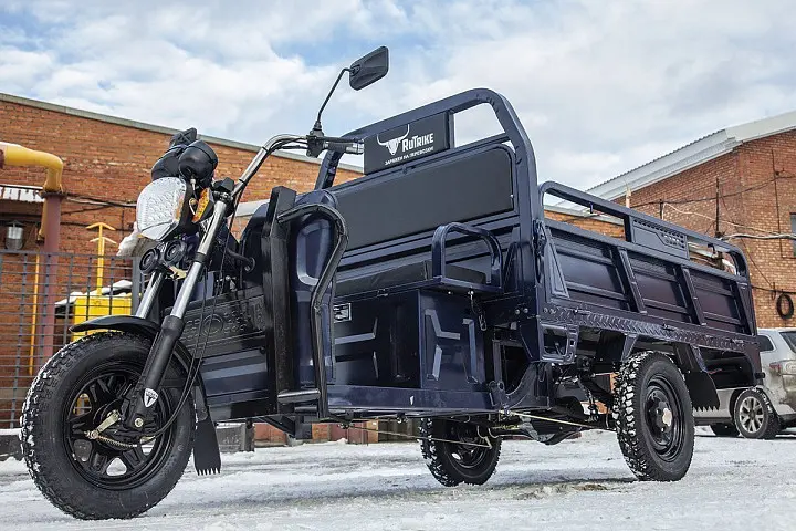 Грузовой электротрицикл Rutrike D4 1800 60V1500W Зеленый 1