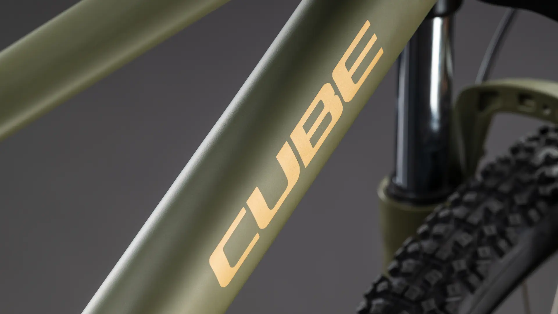Велосипед Cube Aim SLX dustyolive´n´gold 1
