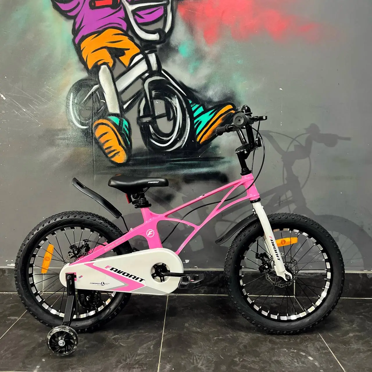 Детский велосипед Favorit Super Sport SSP-18PN розовый 2