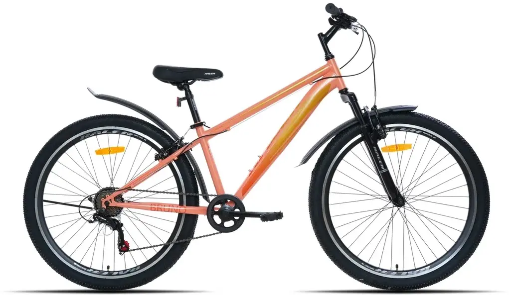 Racer Bruno 26 темно-серый/оранжевый/бордовый 3