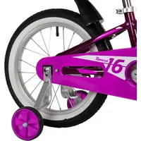 Детский велосипед Novatrack Novara 16 2022 165ANOVARA.VL22 (фиолетовый) 2