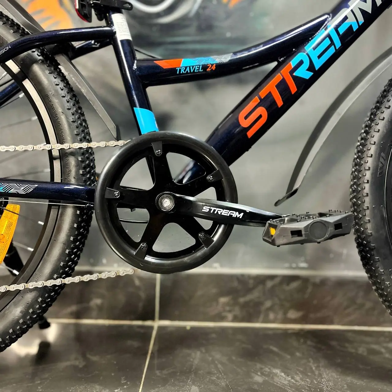 Велосипед Stream Travel 24 синий 2