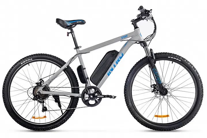Велогибрид INTRO Sport Серо-синий 1