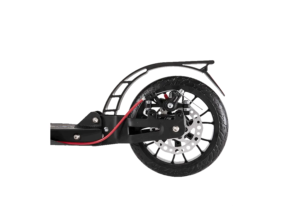 Двухколесный подростковый самокат Tech Team City Scooter Disk Brake красный 2