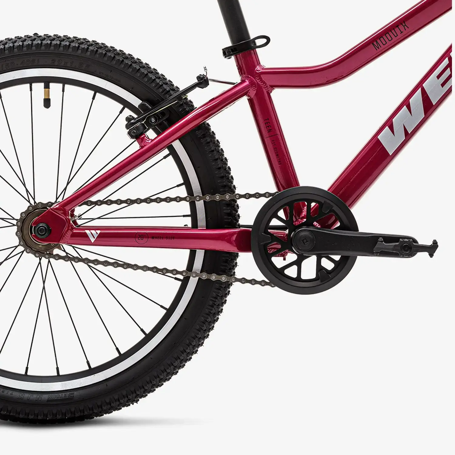 Детский велосипед Welt Moovix 1.0 VB 20 Electric Pink 1