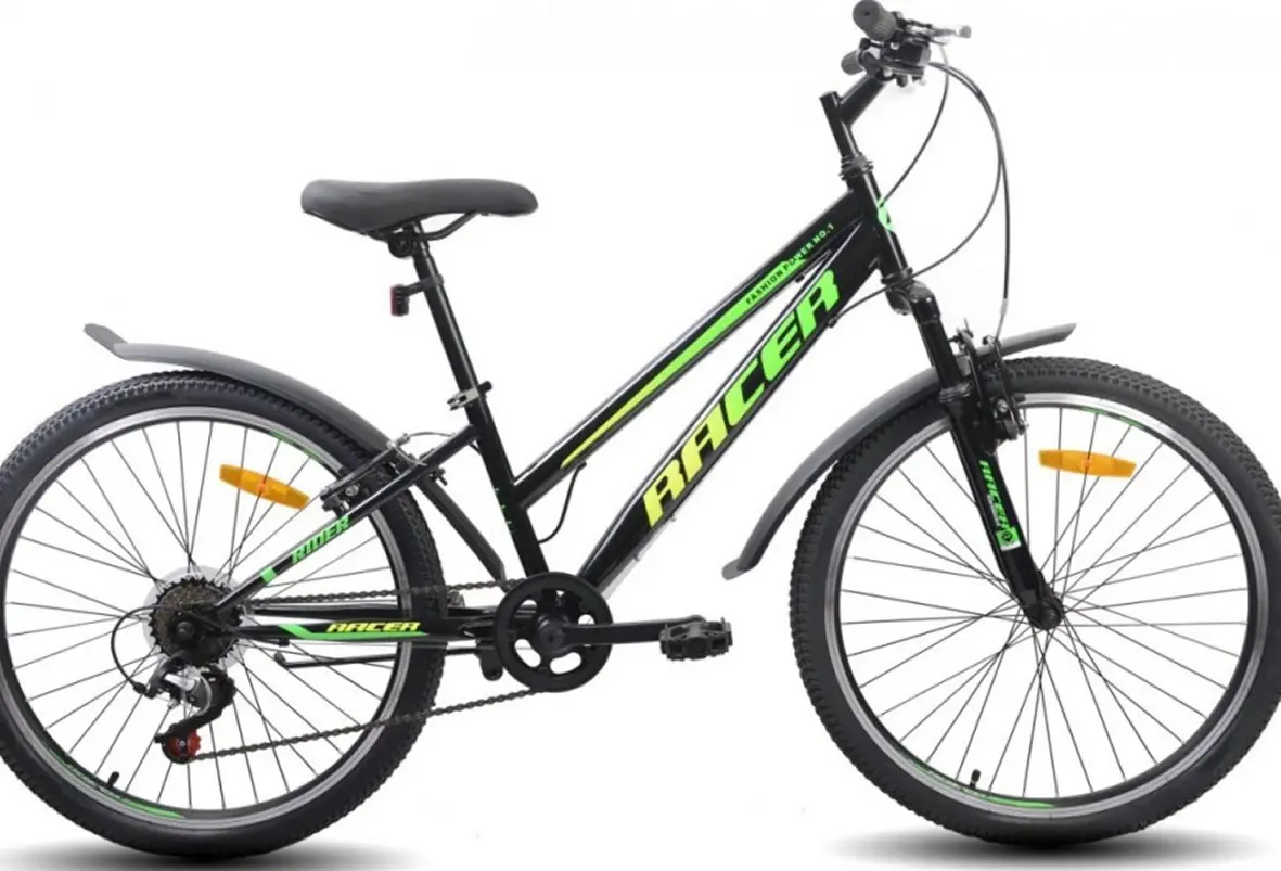 Racer Rider 24  серый зеленый 1