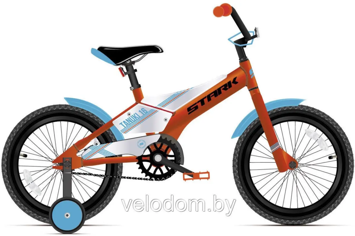 Stark Tanuki 16 оранжевый/голубой 1