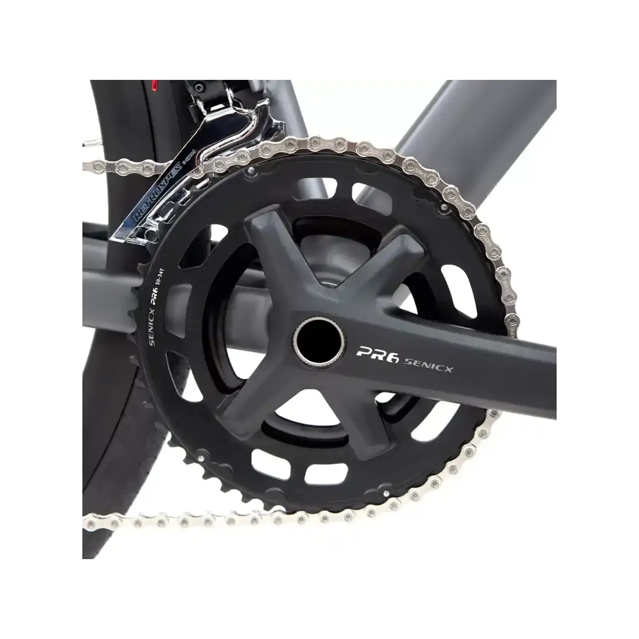 Велосипед Twitter Gravel V1-PB Sram NX-11S-1*11S серый 1