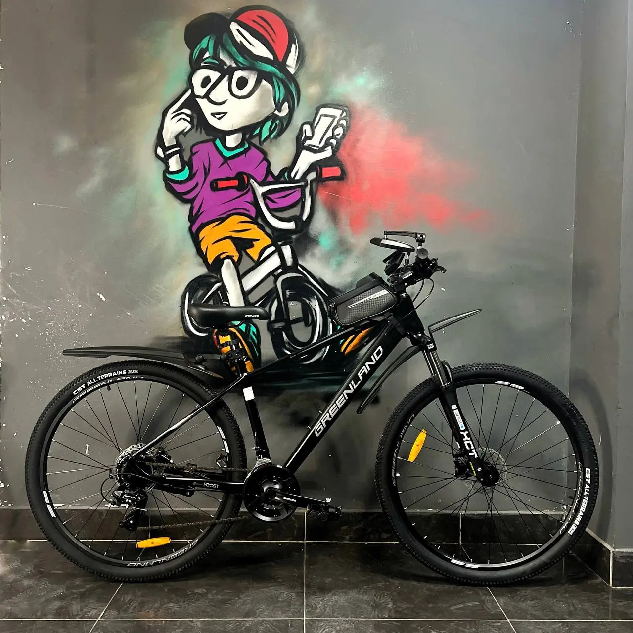 Велосипед Greenland Universe 29 3.0 черный 2