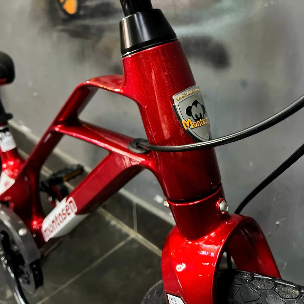 Детский велосипед Montasen MB07 18 красный 2