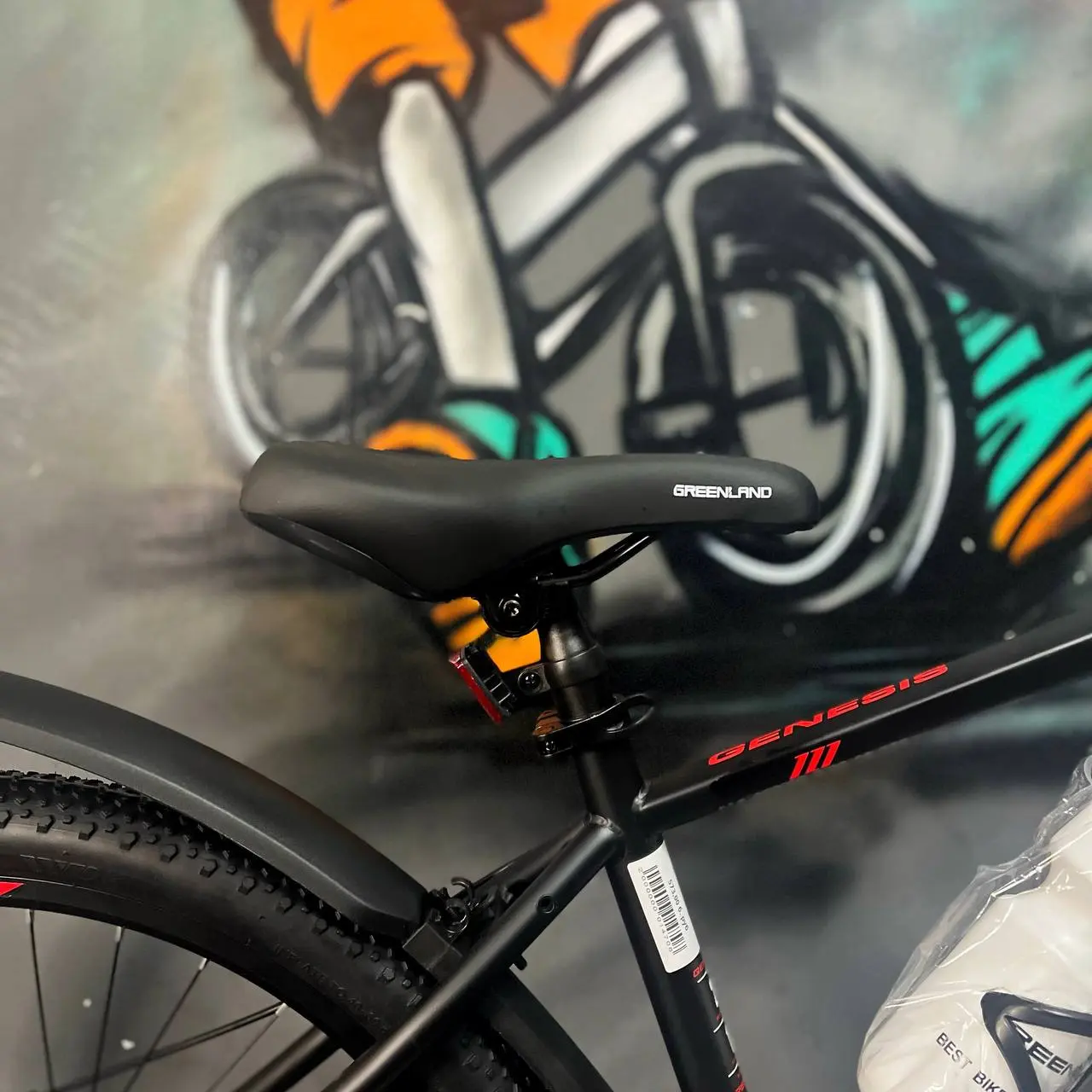 Велосипед Greenland Genesis 26 черно-красный 2