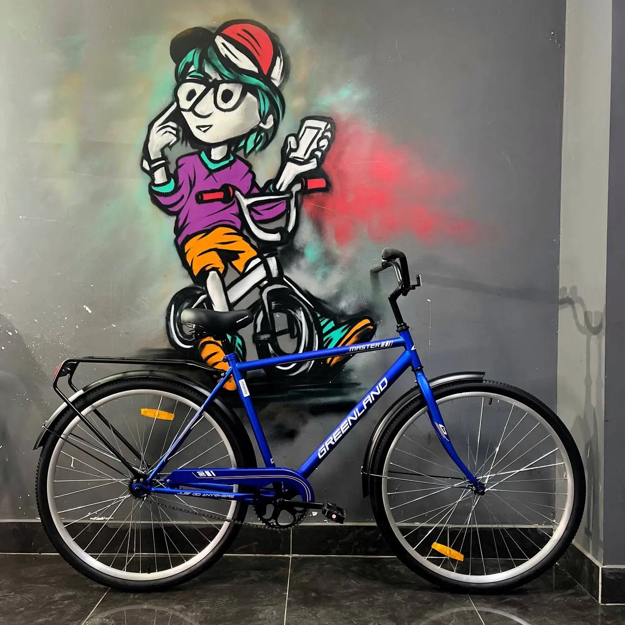 Велосипед Greenland Master 28 синий 1