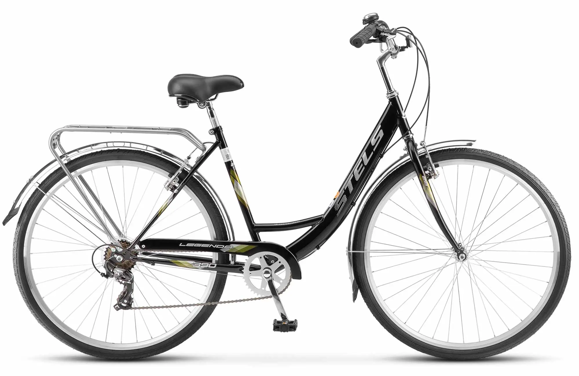 Велосипед Stels Legenda 390 28 Черный 2
