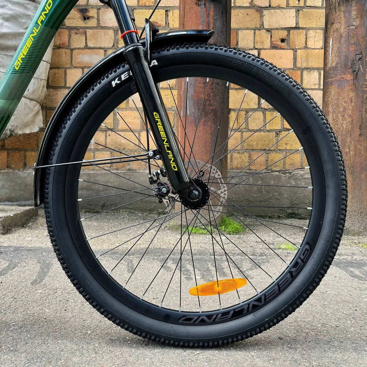 Велосипед Greenland Liberty 27.5 зеленый 2