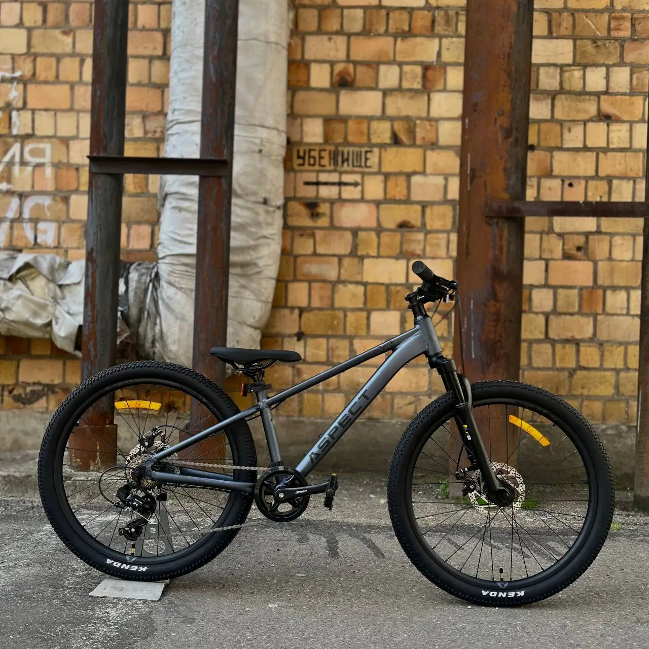 Велосипед Aspect Air 24 серый 2