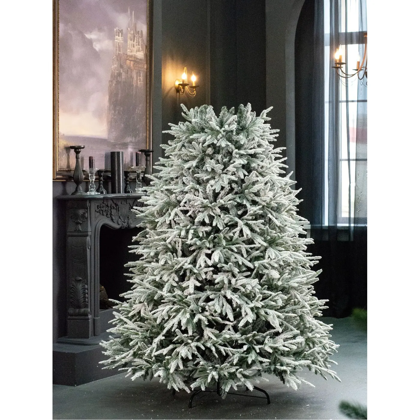 Елка искусственная Женева 240 см GrandCity 1