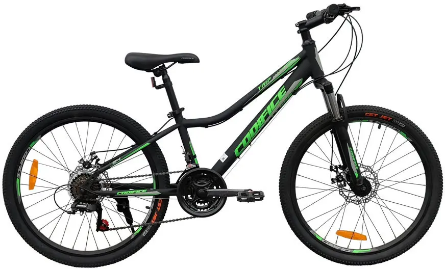 Codifice Trip 26" матовый черный/зеленый 1