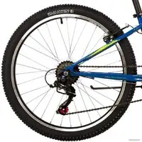 Велосипед Novatrack Racer 2023 24SHV.RACER.14DBL23 (синий) 1