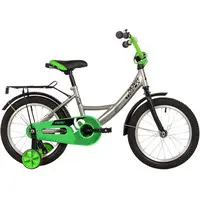 Детский велосипед Novatrack Vector 16 2022 163VECTOR.SL22 (серебристый) 1
