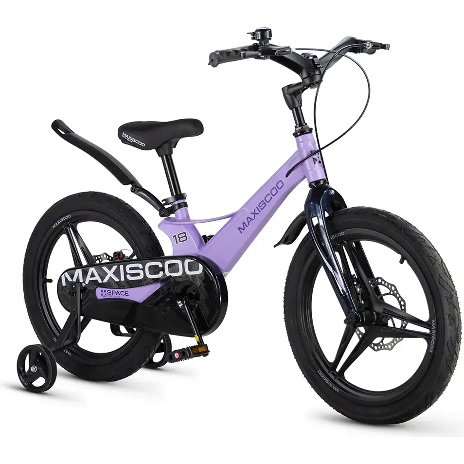 Детский велосипед Maxiscoo Space Deluxe 18 MSC-S1854D лавандовый матовый 1