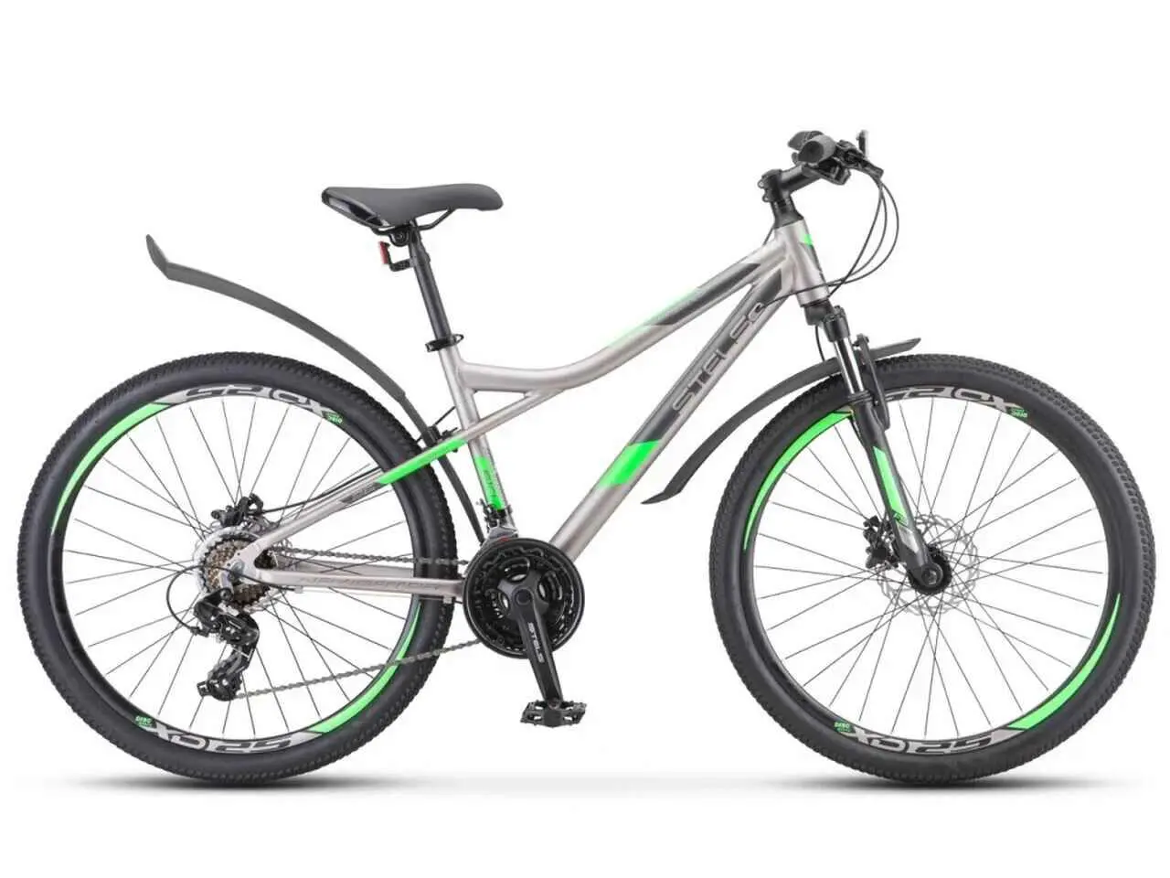 Stels Navigator 610 D серый-зеленый 1