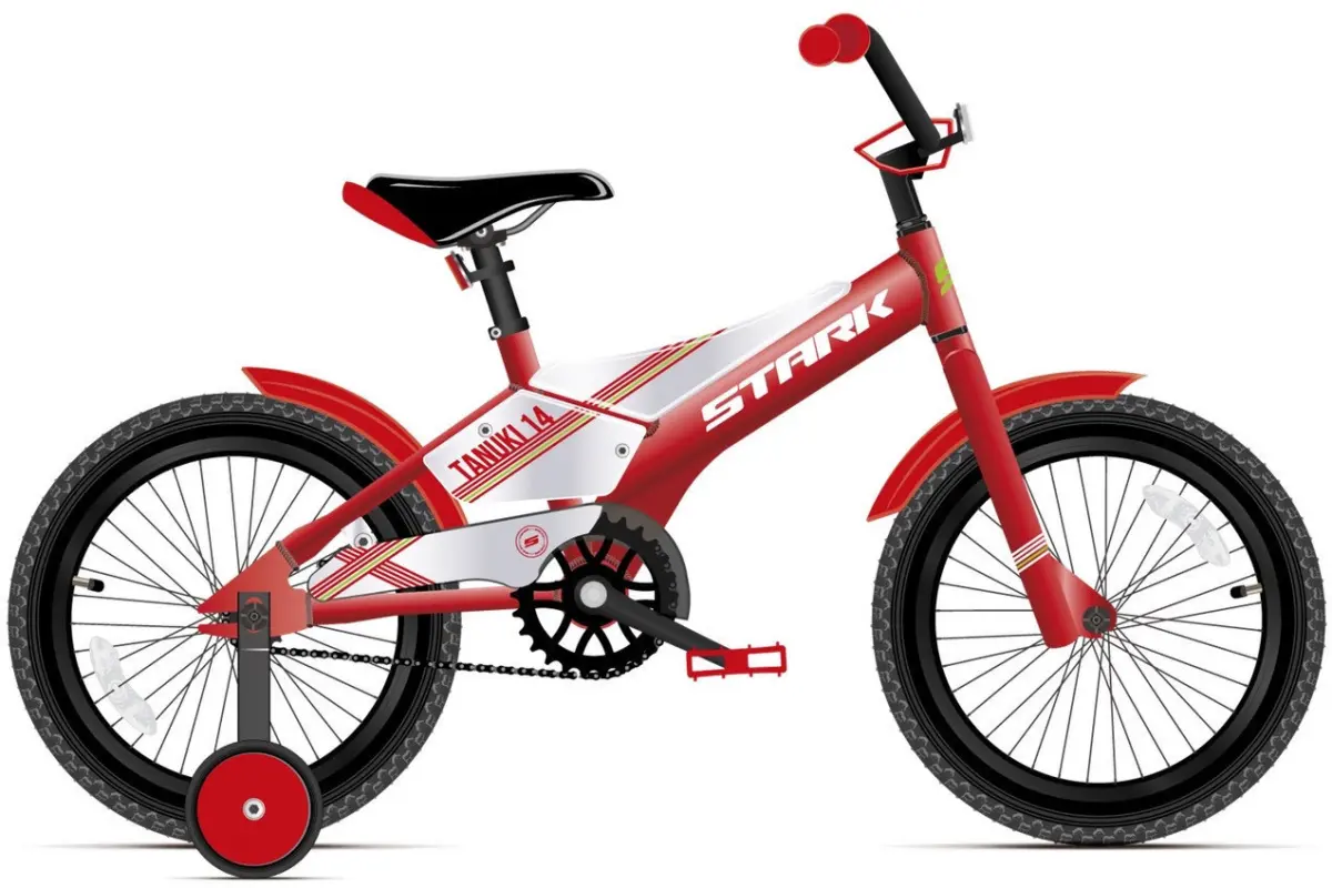 Stark Tanuki 14" Boy красный/белый 1