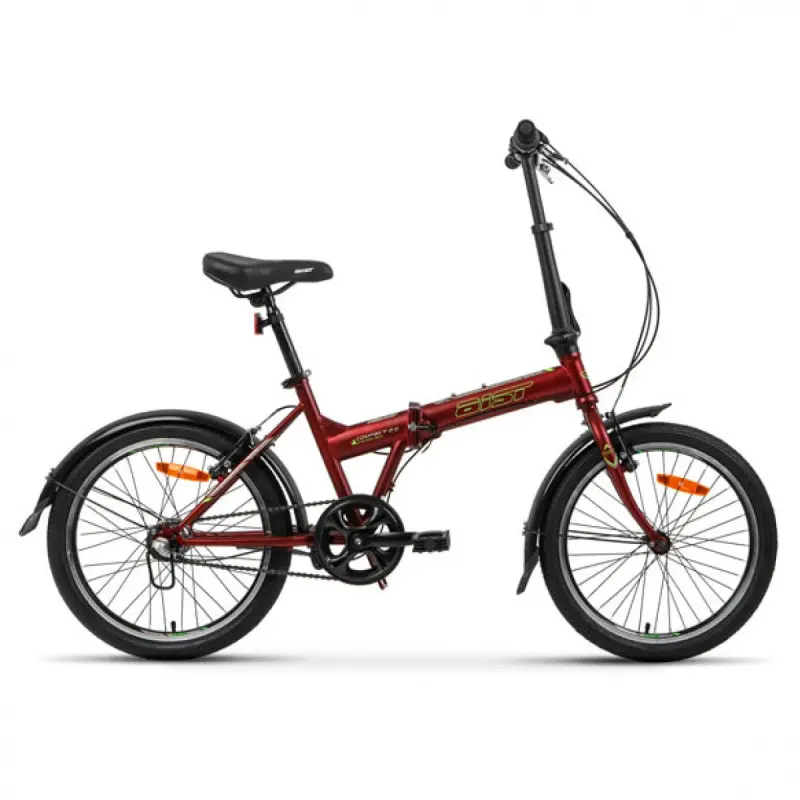 Велосипед AIST Compact 2.0 2022 (вишневый) 1